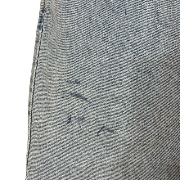 Vintage Levi's 560 31X30 Jeans 30X29 ACTUAL Loose Fit Tapered Mens READ TEAR - Picture 6 of 13